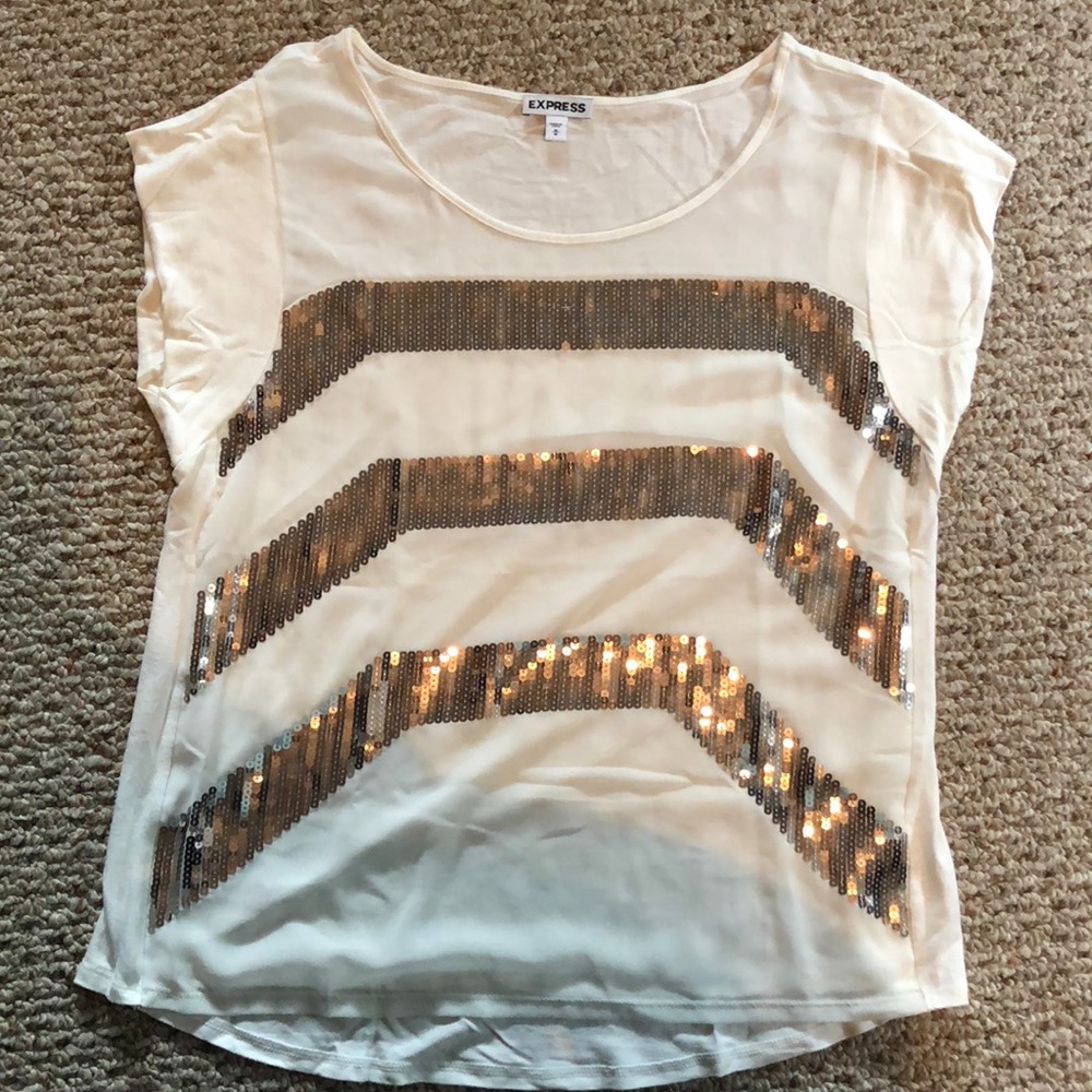 Fun sequin tee